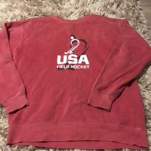 Crew neck USA Field Hockey sweatshirt